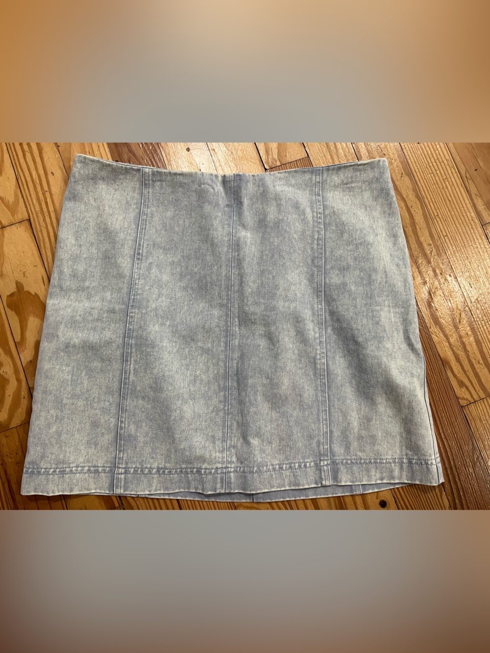 Denim Mini Skirt